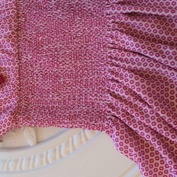 CEZELE  Pink Geometric Bohemian Summer Midi Dress Small - Picture 10 of 17